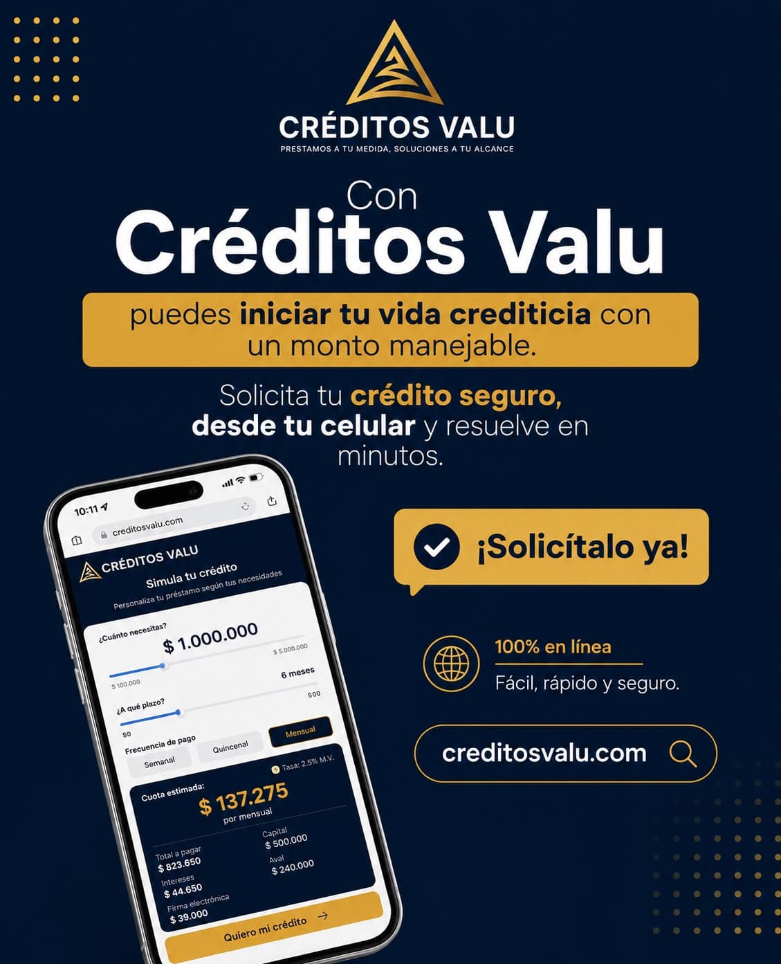 Créditos Valu experiencia 4
