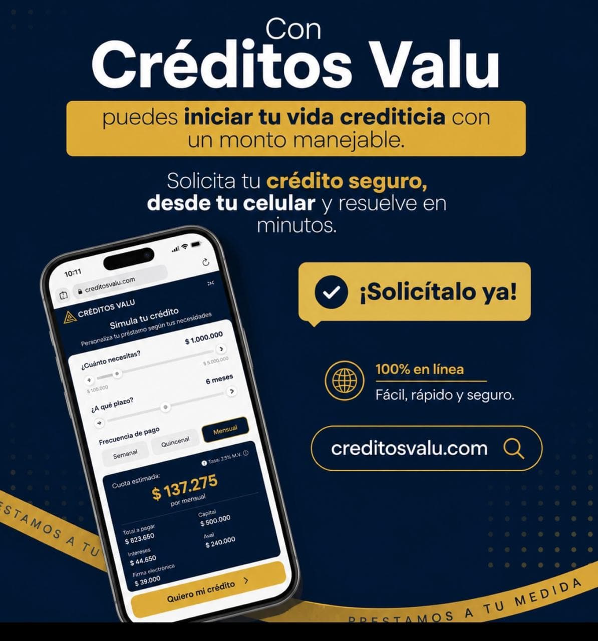 Créditos Valu experiencia 8